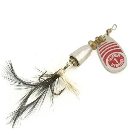 Blue Fox Super Vibrax 1 Cuillère, Argent, 4g, Triple plumé, #6644