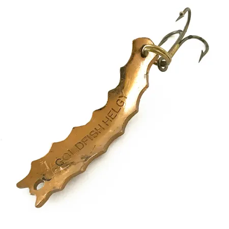 Al's Goldfish Helgy Cuillère, Cuivre/Rouge, 5.5g, forme larve, #6650