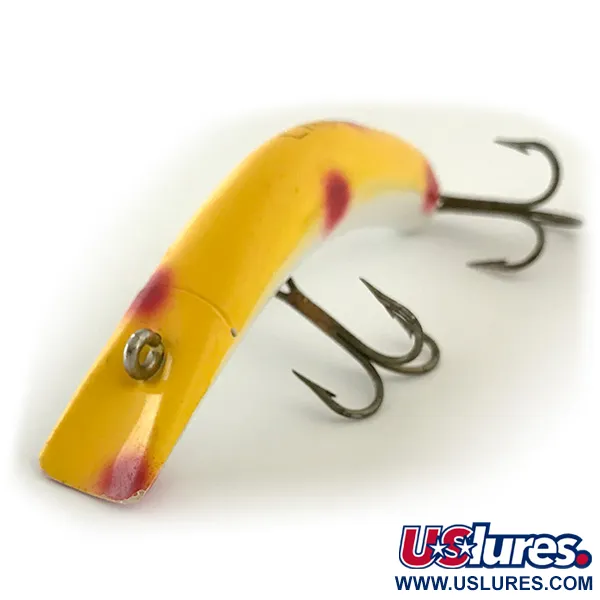 Lazy Ike Lazy Ike 2 Leurre, Jaune/Rouge/Blanc, 6g, Forme Banane, #6654