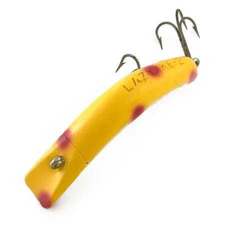 Lazy Ike Lazy Ike 2 Leurre, Jaune/Rouge/Blanc, 6g, Forme Banane, #6654