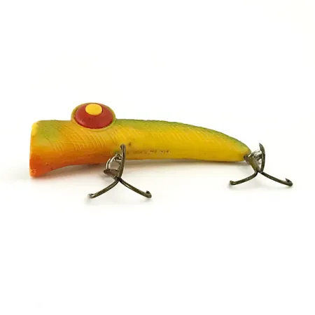 Poisson-nageur Rabble Rouser, Jaune/Vert/Rouge, 6g, Vintage, #6657