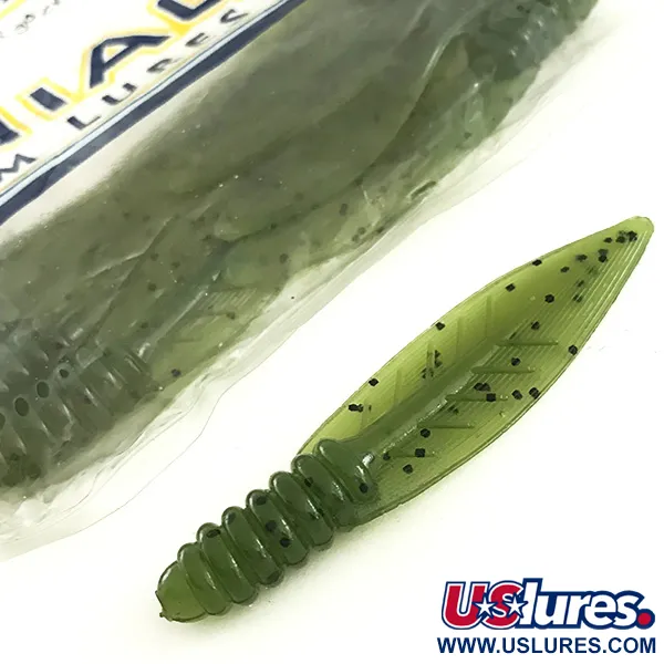 Maniac Custom Lures Maniac Cut'r Bug leurre souple, Green Pumpkin, 6cm, #6668