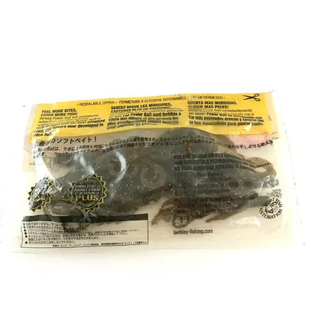 Berkley PowerBait Bungee Hawg leurre souple, Green Pumpkin, 7cm, #6671