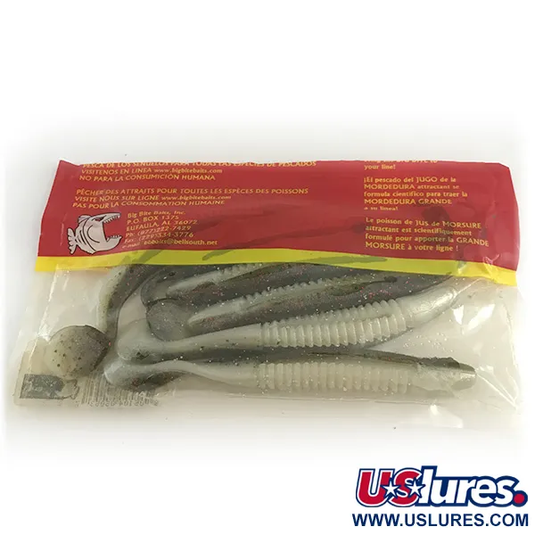 Big Bite Baits Cane Thumper leurre souple, Watermelon Ghost, 14cm, #6672