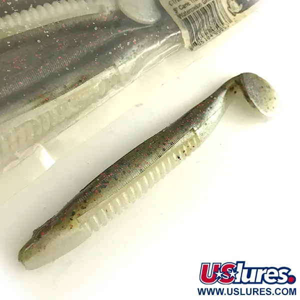 Big Bite Baits Cane Thumper leurre souple, Watermelon Ghost, 14cm, #6672