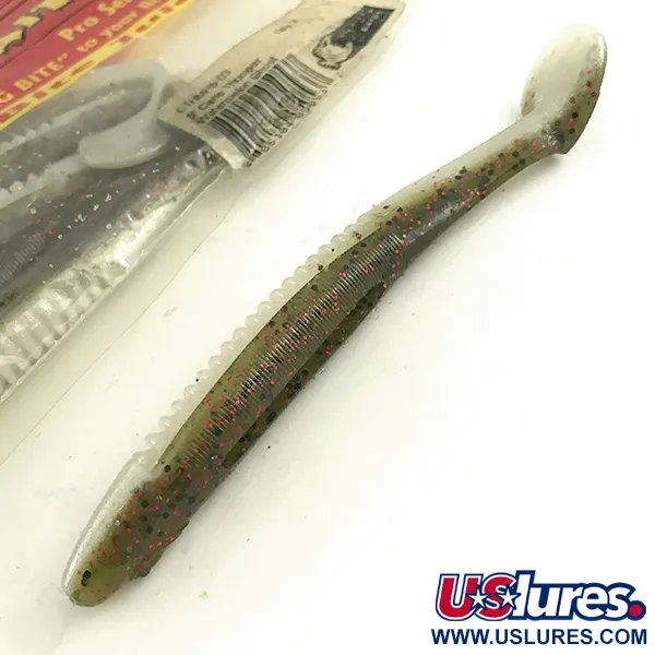 Big Bite Baits Cane Thumper leurre souple, Watermelon Ghost, 14cm, #6672