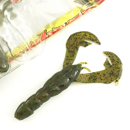 Strike King Rage Tail Rage Craw Leurre Souple, Watermelon Meat, 9cm, #6673