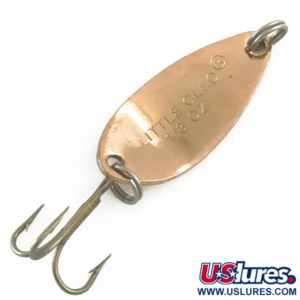 Acme Little Cleo Cuillère, Cuivre / Rouge Foncé, 3.5g, Vintage, #6676
