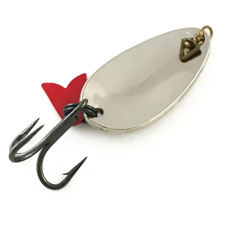 Acme Fish Hawk Cuillère, Argent / Rouge, 5g, Martelée, #11109