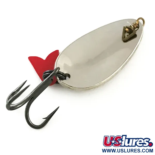 Acme Fish Hawk Cuillère, Argent / Rouge, 5g, Martelée, #11109