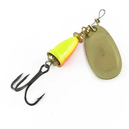 Blue Fox Super Vibrax 2 UV Cuiller, Jaune Fluorescent, 6g, UV, #6693