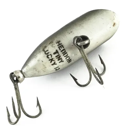 Popper Heddon Lucky 13, Dark Scale, 5.5g, Leurre Vintage, #6708