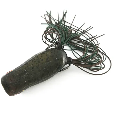 SPRO Dean Rojas Bronzeye Frog Popper, Noir, 14g, Corps Creux, #6710