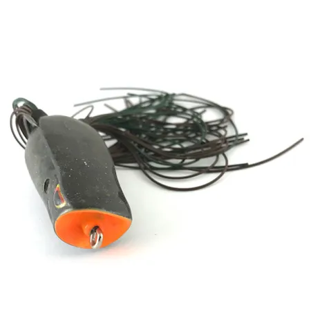 SPRO Dean Rojas Bronzeye Frog Popper, Noir, 14g, Corps Creux, #6710