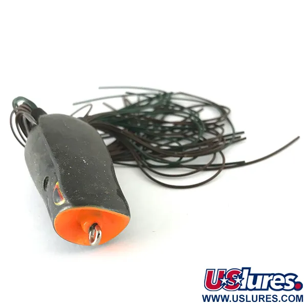 SPRO Dean Rojas Bronzeye Frog Popper, Noir, 14g, Corps Creux, #6710