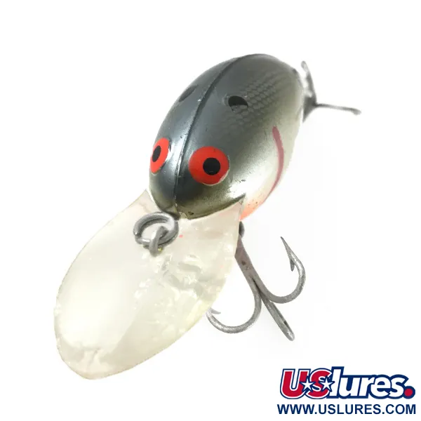 Bomber model 7A baby striper Crankbait, Argent, 9g, Plongeant, #6711
