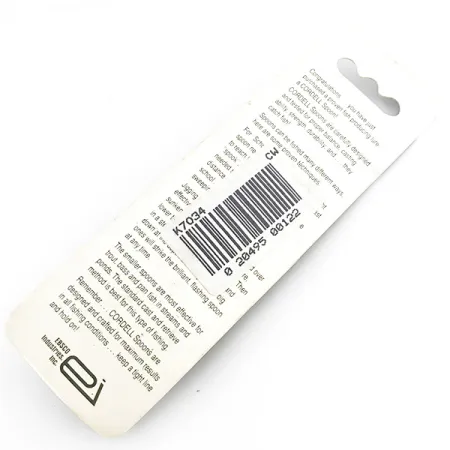 Cotton Cordell CC Spoon Cuillère, Argent, 21g, Jigging Vertical, #6725