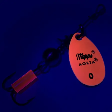 Mepps Aglia 0 Cuillère tournante, Orange fluo, 2,5g, #6731