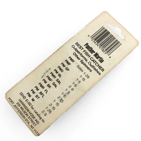 Panther Martin 9 Cuillère, Argent / Vert, 11g, Axe Traversant, #6732