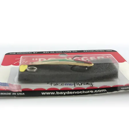 Bay de Noc Do-Jigger 1 Cuillère, Or/Vert, 5g, plaquée or, #1DJGCH