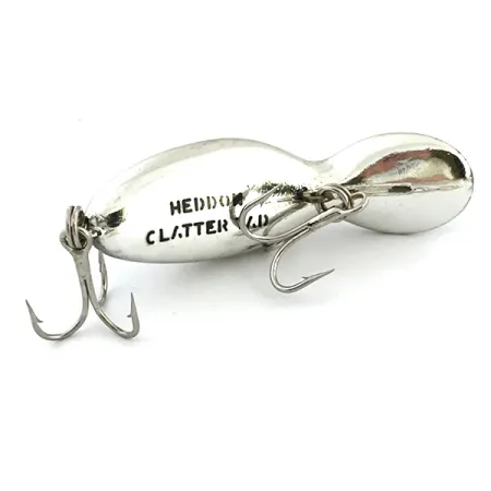 Heddon Tadpolly Clatter Tad Leurre Surface, Argent / Bleu, 6g, #6740