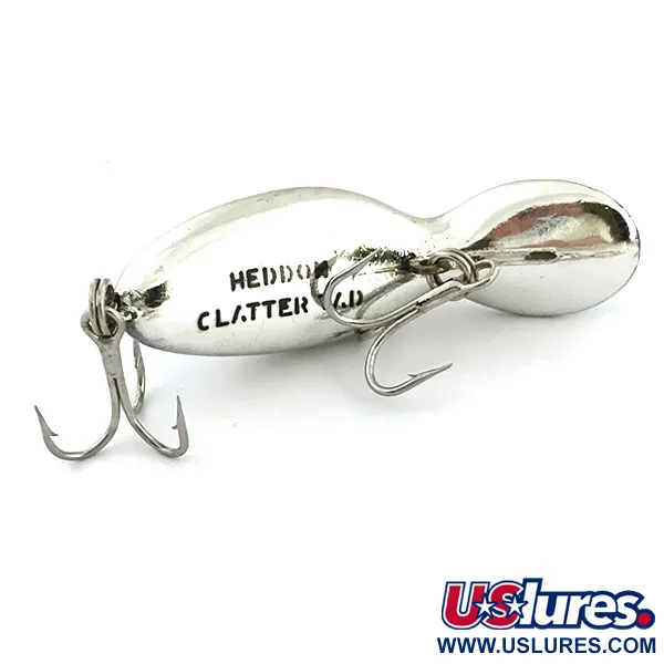 Heddon Tadpolly Clatter Tad Leurre Surface, Argent / Bleu, 6g, #6740