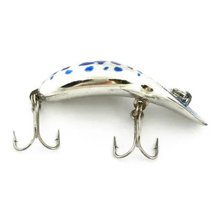 Heddon Tadpolly Clatter Tad Leurre Surface, Argent / Bleu, 6g, #6740