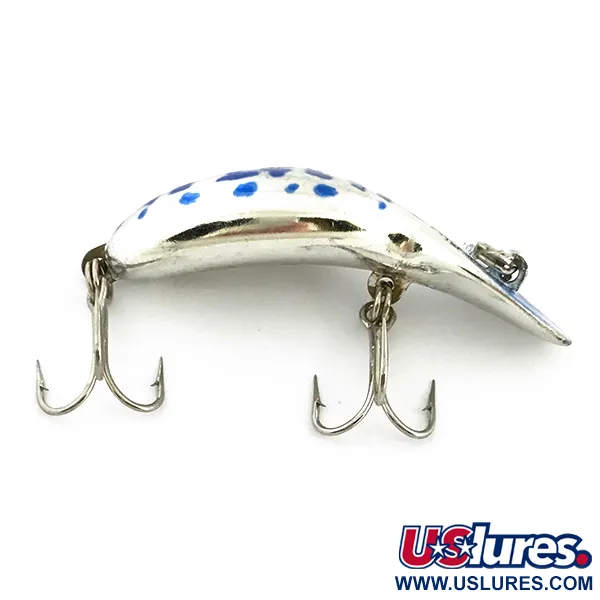 Heddon Tadpolly Clatter Tad Leurre Surface, Argent / Bleu, 6g, #6740