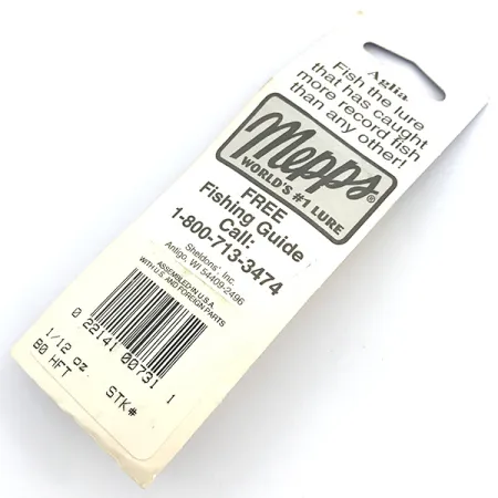 Cuiller Mepps Aglia 0, Fire Tiger, 2,5g, Finition UV, #6744