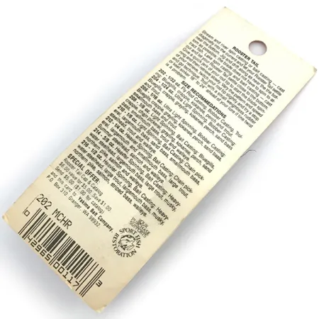 Worden’s Original Rooster Tail Propellor, Gold, 0,9g, Cuillère, #6748