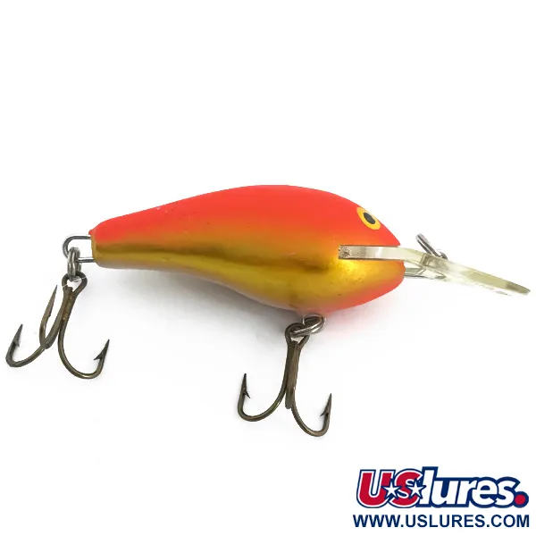 Rapala Fat Rap Plongeant, Orange, 8,8g, Balsa, #6753