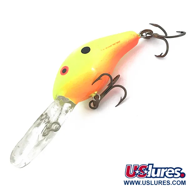 Mann's 10+ Crankbait, Yellow / Orange, 10g, Grande Bavette, #6754