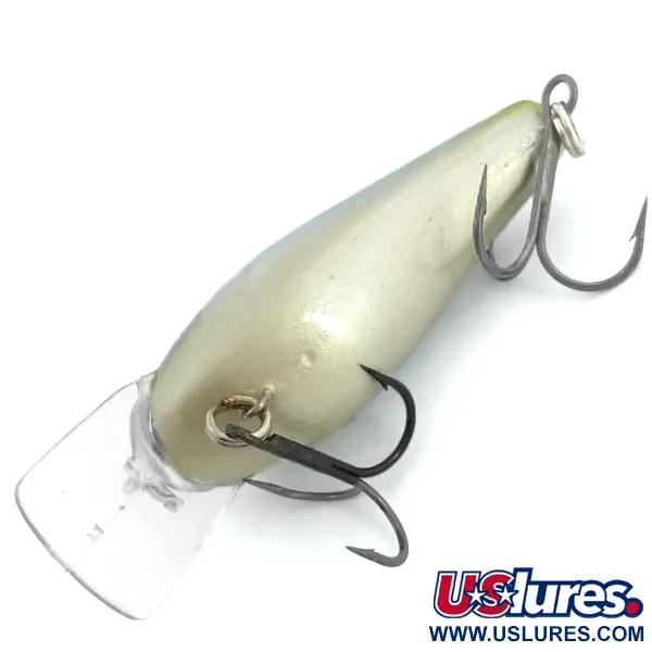 Strike King square bill Crankbait, Bleu clair métallique, 6cm, #6755