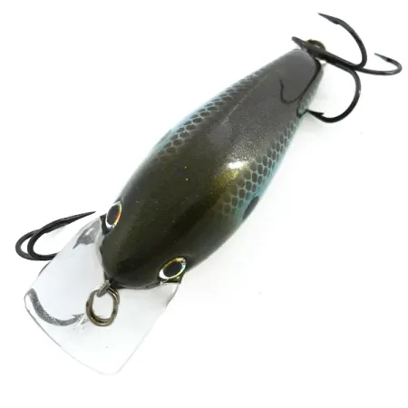 Strike King square bill Crankbait, Bleu clair métallique, 6cm, #6755