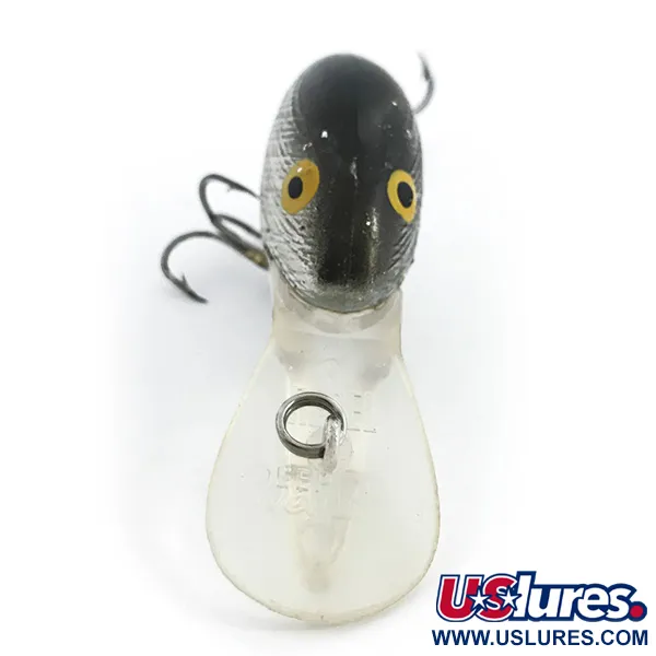 Rebel Deep Wee R Crankbait, Argent, 10g, Grand Plongeur, #6757