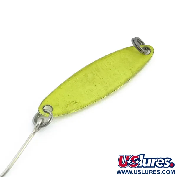 Cuillère Luhr Jensen Needlefish 1 UV, Chartreuse, 2g, Finition UV, #6764
