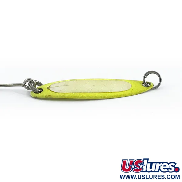 Cuillère Luhr Jensen Needlefish 1 UV, Chartreuse, 2g, Finition UV, #6764