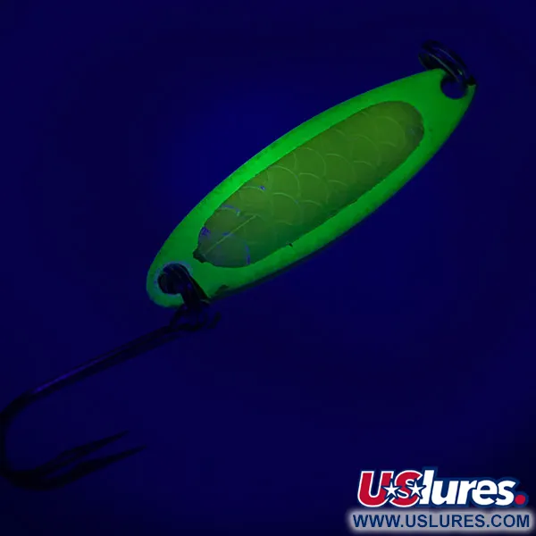 Cuillère Luhr Jensen Needlefish 1 UV, Chartreuse, 2g, Finition UV, #6764