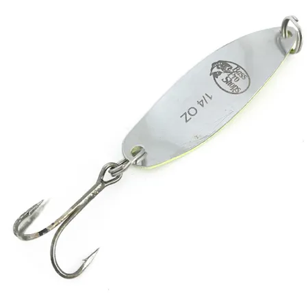 Bass Pro Shops Demon Dancer Cuillère, Chartreuse/Nickel, 7g, UV, #6771