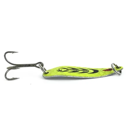 Bass Pro Shops Demon Dancer Cuillère, Chartreuse/Nickel, 7g, UV, #6771