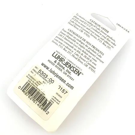 Cuillère Luhr Jensen Loco 1 UV, Red / Hologram, 4g, Finition UV, #6779