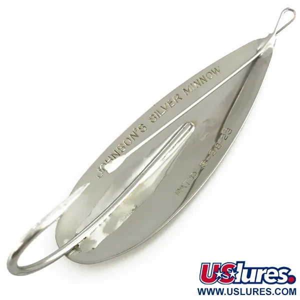 Cuillère Weedless Johnson Silver Minnow, Or / Argent, 28g, #6784
