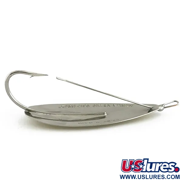 Cuillère Weedless Johnson Silver Minnow, Or / Argent, 28g, #6784