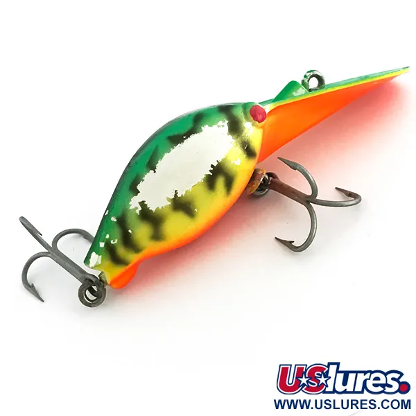 Luhr Jensen Hot Shot Rattle SE Leurre, Fire Tiger, 14g, Bruiteur, #6789