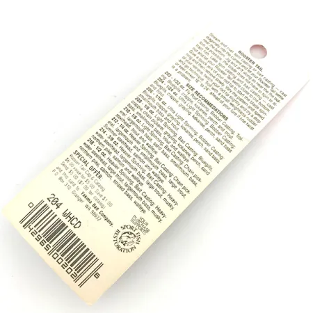 Yakima Bait Original Rooster Tail, Blanc, 1,7g, Cuiller, #6794