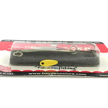 Bay de Noc Do-Jigger 1 Cuillère, Nickel/Vert/Rouge/Jaune, 4,7g, #1DJNGN