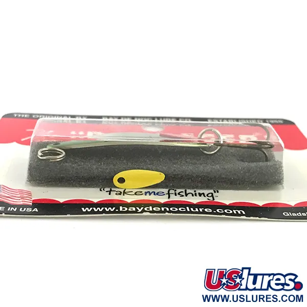 Bay de Noc Do-Jigger 1 Cuillère, Nickel/Vert/Rouge/Jaune, 4,7g, #1DJNGN