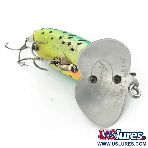 Fred Arbogast Jitterbug Leurre de Surface, Fire Tiger, 10g, #6808