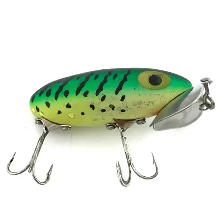 Fred Arbogast Jitterbug Leurre de Surface, Fire Tiger, 10g, #6808