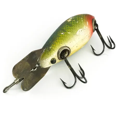 Bomber 400 series Poisson Nageur, Vert/Jaune, 12,5g, Leurre Bois, #6809
